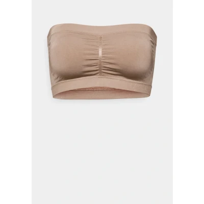 Afbeelding van Magic Bodyfashion Comfort Bandeau Strapless BH, Dames, Maat: 70C. 70D. 75B. 75C. 80A, Macchiato