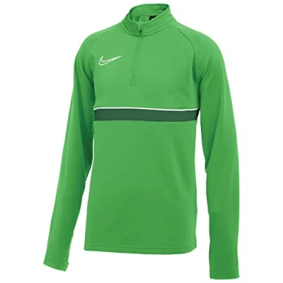 Afbeelding van Nike Performance Academy 21 Drill Unisex Sport Tshirt voor kinderen, Maat: 140 152, Light green spark / white pine