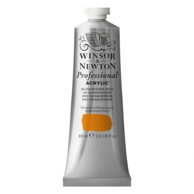 Afbeelding van Winsor &amp; Newton 2320547 Professionele acrylverf, hoge dekking, kunstenaarskwaliteit, lichtecht 60ml Tube, Quinacridone Gold