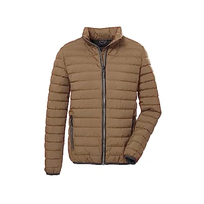 Afbeelding van G.I.G.A. DX Heren Gewatteerde jas/functionele jas is waterafstotend GW 6 MN QLTD JCKT, camel, M, 39816 000
