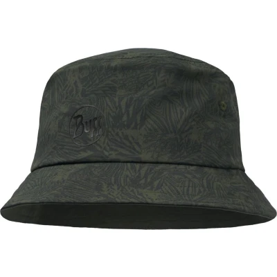 Afbeelding van BUFF® Trek Bucket Hat Checkboard Moss Green Zonnehoed