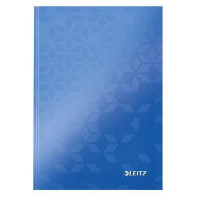 Afbeelding van Notitieboek Leitz WOW A5 160blz 90gr lijn blauw