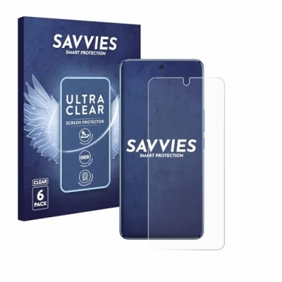 Afbeelding van Savvies Screenprotector voor Vivo V50 Folie Beschermfolie transparant (6 Stuks)