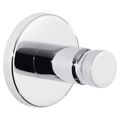 Afbeelding van tesa® Exxcellent handdoekhaak, zelfklevend, verchroomd, tijdloos ontwerp , 37 mm x