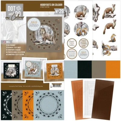Afbeelding van Dot and Do on Colour 29 Amy Design Sturdy Winter