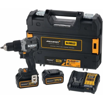 Afbeelding van DeWalt DCD85MP2T QW Mclaren Limited Edition 18V XR Compacte Schroef /klopboormachine