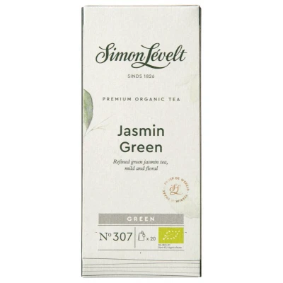 Afbeelding van Simon Lévelt Jasmine Green 20 builen Jasmijn thee