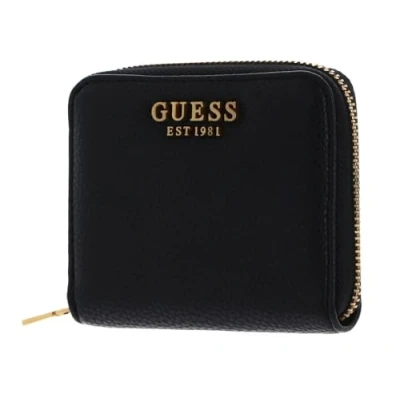 Afbeelding van Guess Laryn Small ZIP Around Portemonnee, Dames, Maat: One Size, Black