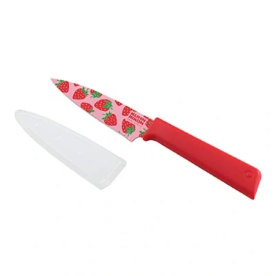 Afbeelding van Kuhn Rikon 20490 COLORI Funky Fruit Aardbei Arstermes 18/8 roestvrij staal