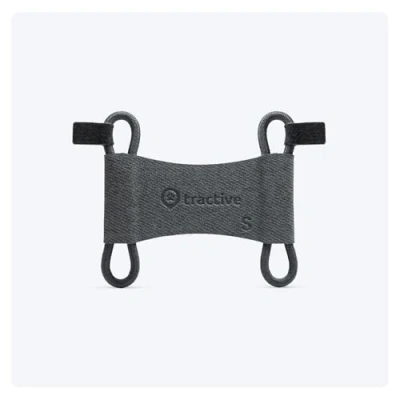 Afbeelding van Tractive stoffen klemopzetstuk x2 voor DOG 6 GPS tracker (zwart) Small
