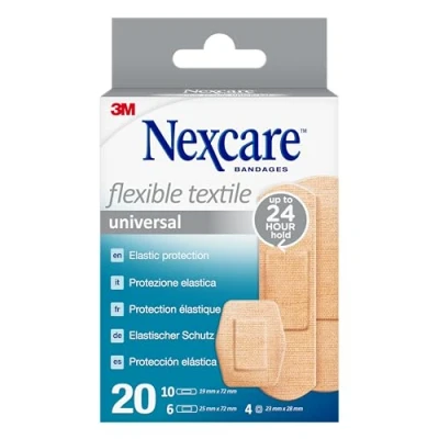 Afbeelding van Nexcare Textile flexible 20 stuks
