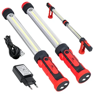 Afbeelding van Maclean Werkplaats lamp / Workshop Looplamp LED XXL MCE230 met hanger en magneet