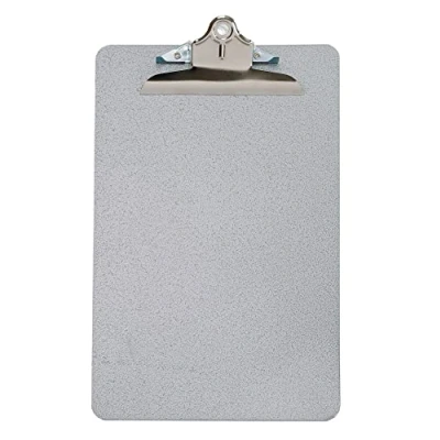 Afbeelding van Q Connect Foolscap/A4 Staal Klembord Grijs