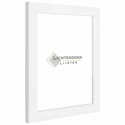 Afbeelding van Fotolijst Hout Wit 50 x 70 cm