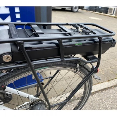 Afbeelding van accu geschikt voor de Gudereit EC4 e bike Series Power Pack Bosch Active en Performance aandrijfsysteem 10Ah 360Wh slechts 2 kg