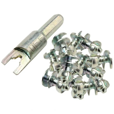 Afbeelding van F.R.A. Cavallo Horse &amp; Rider Studs met Sleutel 12 stuks