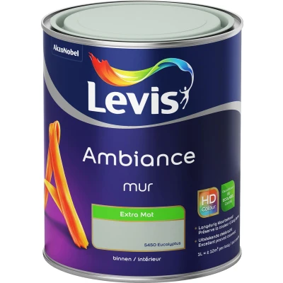 Afbeelding van Levis Ambiance Muurverf Extra Mat 1l Eucalyptus