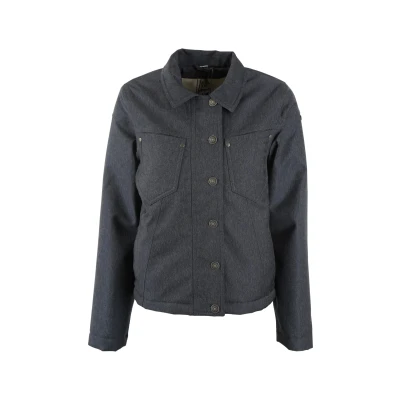 Afbeelding van Dreimaster vintage Dames Winterjas SCHMUDDELWEDDA S / Denim Blauw 100% Polyester