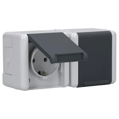 Afbeelding van JUNG WG800 WCD 2V GR RAL7035 8220W
