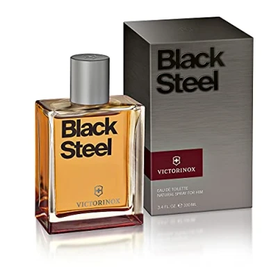 Afbeelding van Victorinox Swiss Army Black Steel Eau de Toilette 100 ml