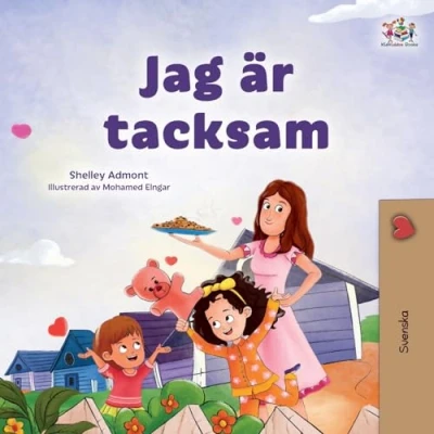Afbeelding van I am Thankful (Swedish Book for Children)