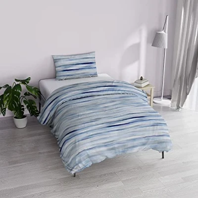 Afbeelding van MB HOME BASIC Dafne&quot; Dekbedovertrek Set, Blair, Eenpersoons