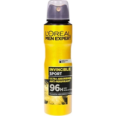 Afbeelding van L&#039;OREAL_Men Expert Invincible Sport Deodorant 96H dezodorant dla mê¿czyzn spray 150ml
