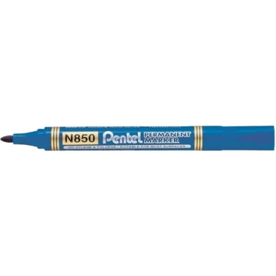 Afbeelding van Pentel Permanent Marker Bullet Point 12er Pack blauw