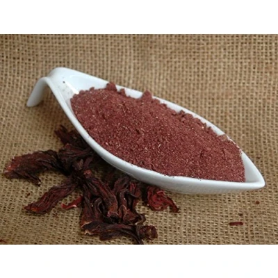 Afbeelding van Naturix24 Hibiscusbloemen gemalen 250 g zak