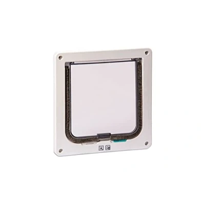 Afbeelding van Karlie Kattenluik met 2 standen Porta 19,2x5x20 cm wit