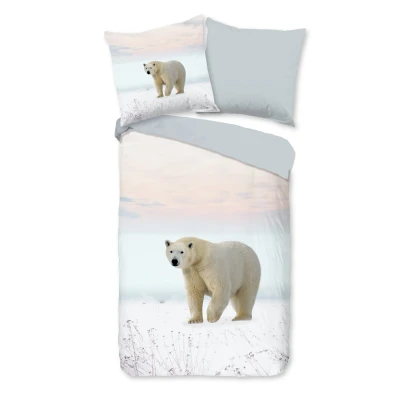 Afbeelding van Pure Dekbedovertrek &quot;ijsbeer&quot; Multi (135x200 cm) Microfiber