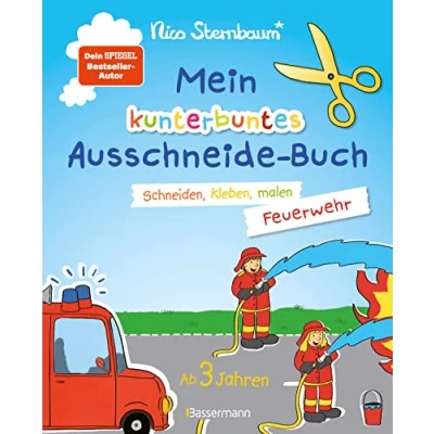Afbeelding van Mein kunterbuntes Ausschneidebuch Feuerwehr. Schneiden, kleben, malen ab 3 Jahren: Ein erstes Bastelbuch mit perforierten Seiten zum leichten Heraustrennen