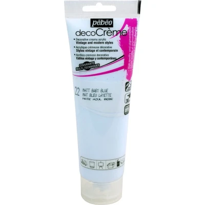 Afbeelding van Verf baby blauw acryl mat 120 ml Pébéo