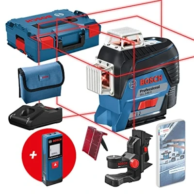 Afbeelding van Bosch Professional Lijnlaser GLL 3 80 C met Afstandsmeter GLM 20