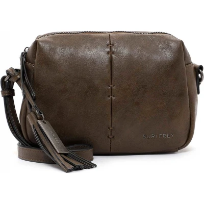 Afbeelding van SURI FREY Schoudertas Livy Crossover Bag Mud Donkerbruin