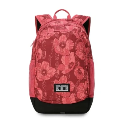 Afbeelding van Puma Academy Rugzak, Maat: One Size, Intense red floral aop