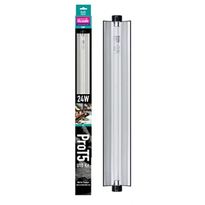Afbeelding van Arcadia 584501 Pro T5 UVB Kit 24W Forest, met D3 6% reptielbuis, circa 57,5 x 6 4,5 cm