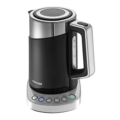 Afbeelding van Concept Waterkoker 1,7 l Thermoregulatie / warmhoudfunctie Zwart 2200 W