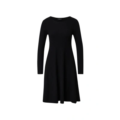 Afbeelding van s.Oliver Black Label Gebreide jurk, Dames, Maat: 32, Schwarz
