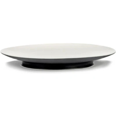 Afbeelding van Serax Ra Tableware By Ann Demeulemeester DinerbordØ24 Black/white