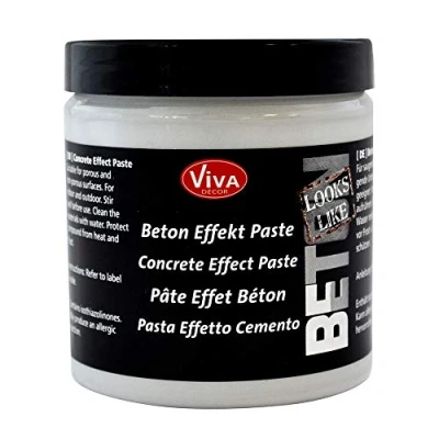 Afbeelding van Viva Decor Concrete Effect Pasta, Grijs, 250 ml