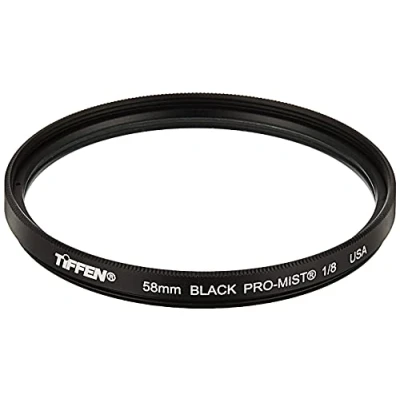 Afbeelding van Tiffen PRO MIST 1/8 FILTER ZWART 58 MM