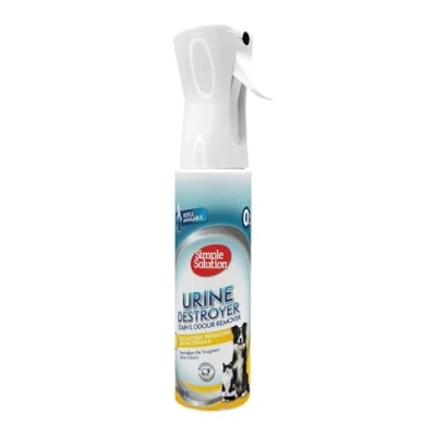 Afbeelding van Simple Solution Nieuwe Spray Technologie Urine Destroyer Pet Stain and Odour Remover met Pro bacteriën Reinigingskracht 400ml