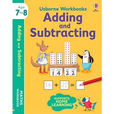 Afbeelding van Usborne Workbooks Adding and Subtracting 7 8: 1