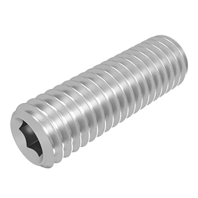 Afbeelding van SECCARO Schroefdraadstift met kegelkop M8 x 25 mm, roestvrij staal V2A VA A2, DIN 913 / ISO 4026, binnenzeskant, 20 stuks