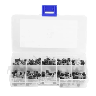 Afbeelding van Transistor Diverse Transistors Germanium Drie Pin 200 stks 10 Waarden NPN PNP TO 92 BC327 BC558 Assortiment Power DIY Kit voor Tester Radio