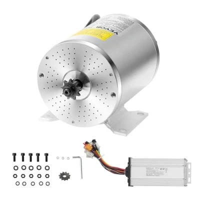 Afbeelding van VEVOR 2000W borstelloze DC motorkit 60V 4500RPM met controller