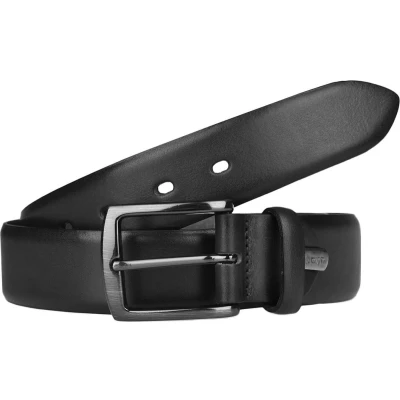 Afbeelding van LLOYD Leren Riem Belt W115 Black Zwart