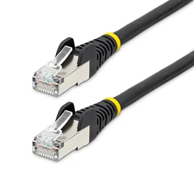 Afbeelding van UTP Category 6 Rigid Network Cable Startech NLBK 7M CAT6A PATCH