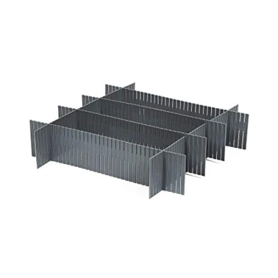 Afbeelding van Compactor Set van 3 Free lade organizers, grijs, 44 x H 0,2 cm, RAN9873